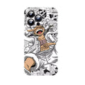 Anime One Piece Luffy Nika Gear 5Th Phone Case for Iphone 15 14 13 12 11 XS Pro Max X XR plus Hard PC Shockproof Cover Matte