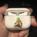 Son Goku Earphone Case for Airpods Pro Pro2 3 Anime Transparent Wireless Earphone Protective Cover Shockproof Shell
