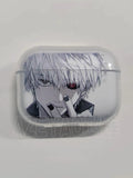Anime Luxury Tokyo Ghoul Airpods Case for Apple Airpods 4Shockproof Cover for Airpods 4 Pro Pro2 Transparent Earphone Cases Bags